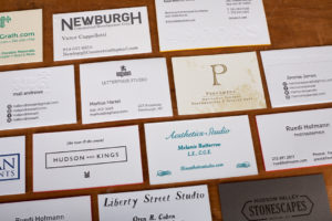 Raghaus Letterpress business cards