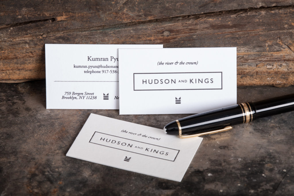 Raghaus custom letterpress business cards