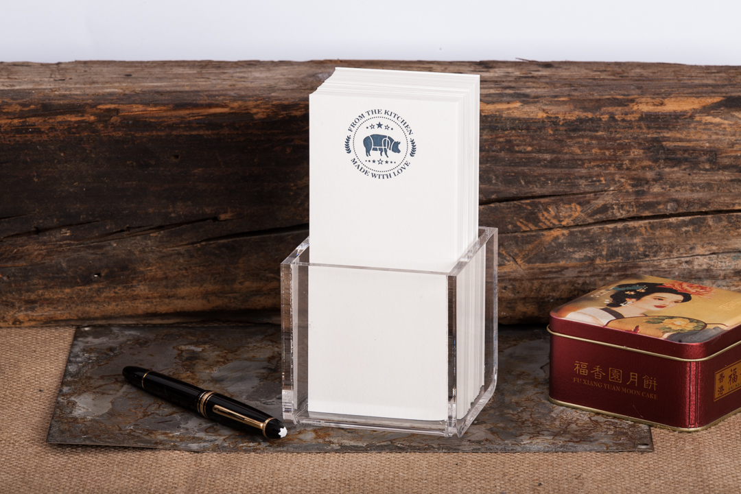 Letterpress Notecards A2 Raghaus Studios Custom Letterpress