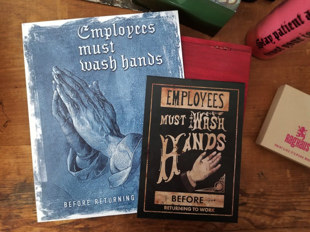 UV printed aluminum sign | Premium Artisanal Print Studio, Hudson Valley, New York UV printed aluminum sign