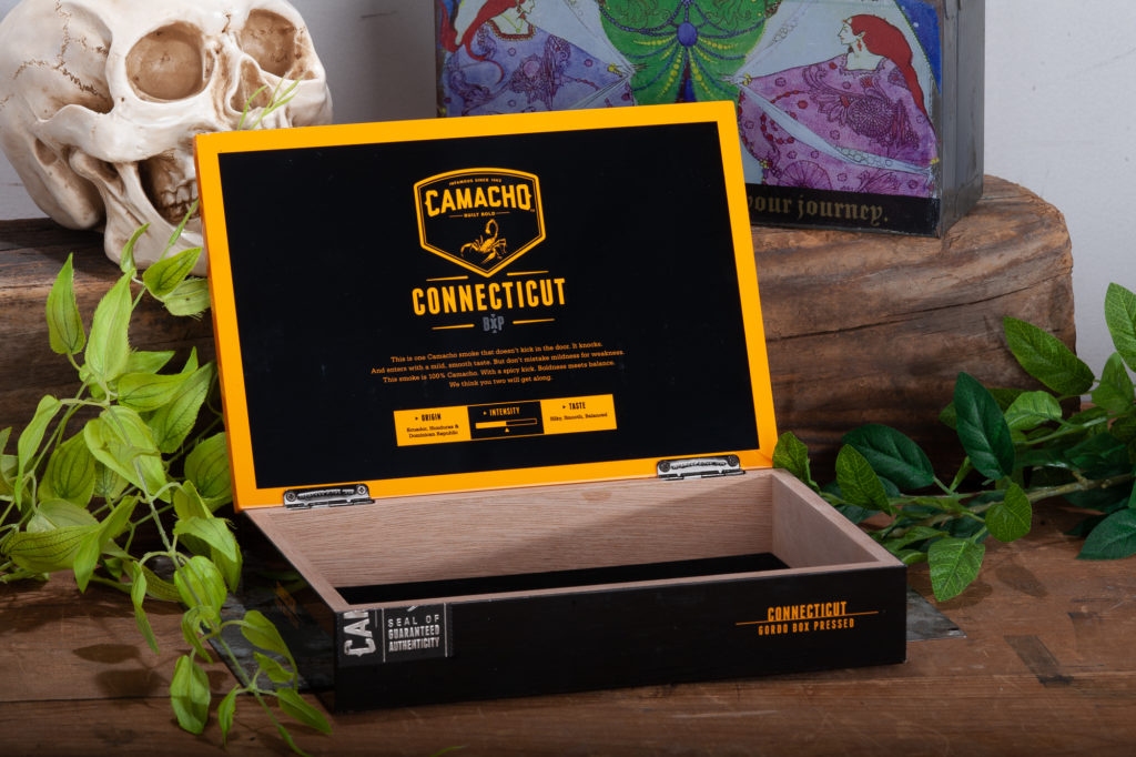 Unique repurposed stash box “Freshly Baked” Custom Letterpress