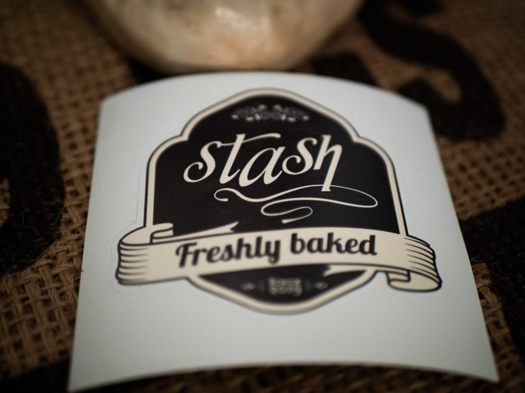 Stash Freshly Baked Sticker | Premium Artisanal Print Studio, Hudson Valley, New York Stash Freshly Baked Sticker