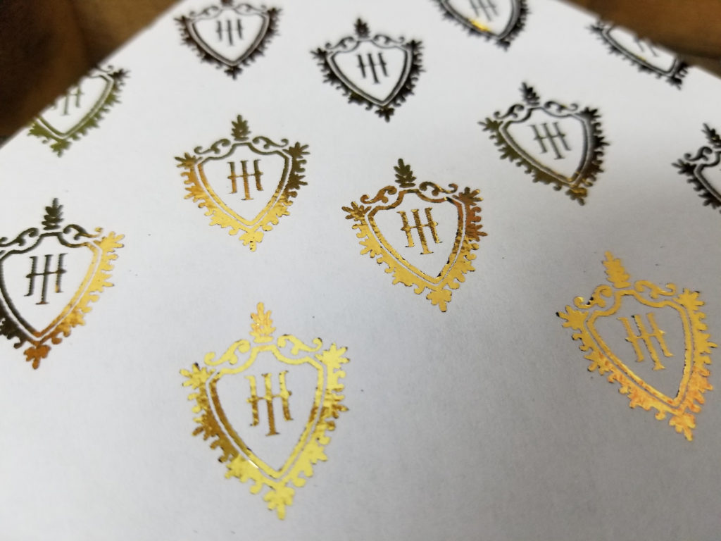 Gold Foil Logo Business Cards Custom Letterpress & Specialty Printing