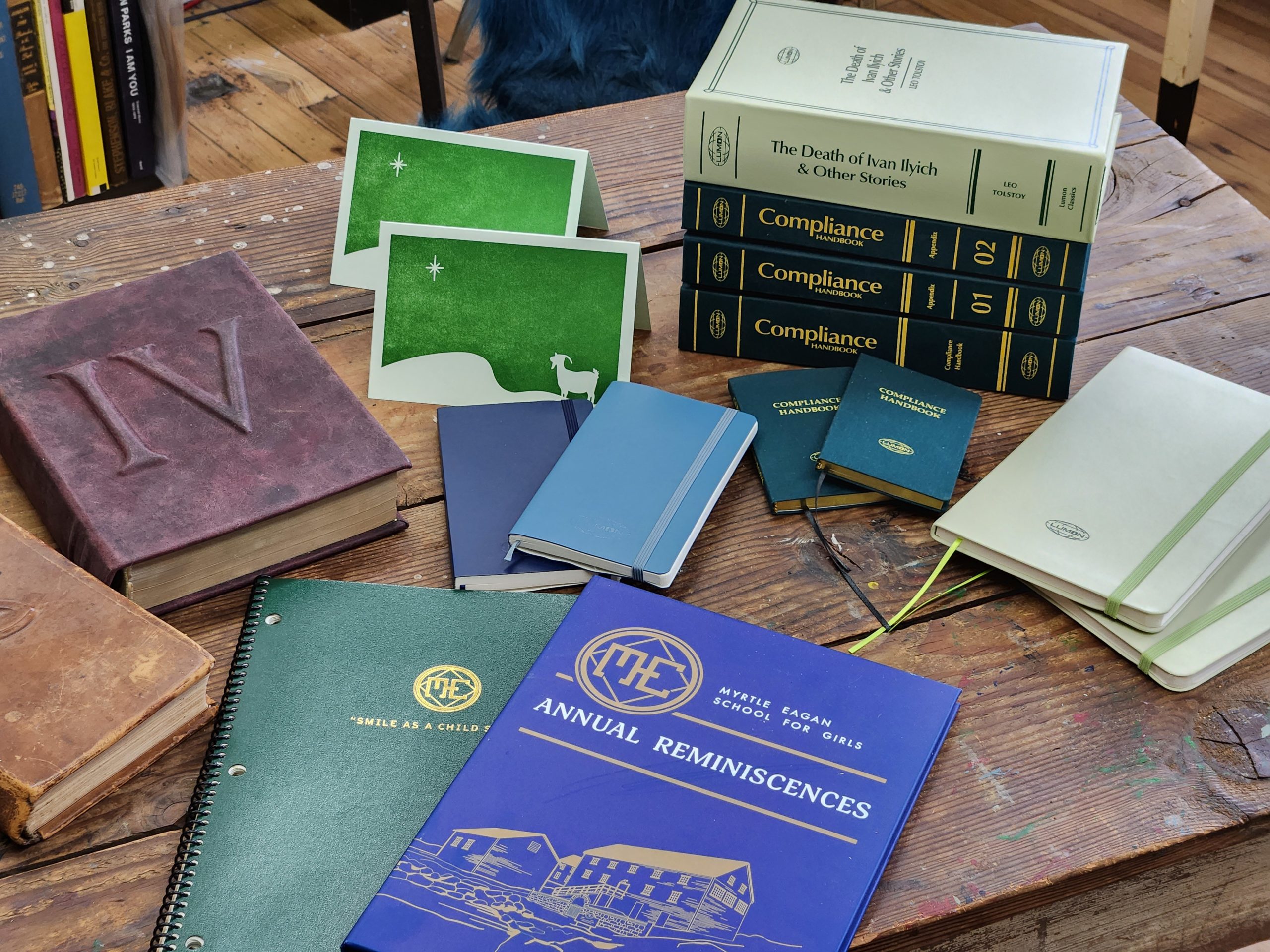 Severance S2 Prop Books