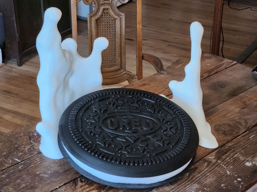 | Premium Artisanal Print Studio, Hudson Valley, New York XXL 3D printed Oreo