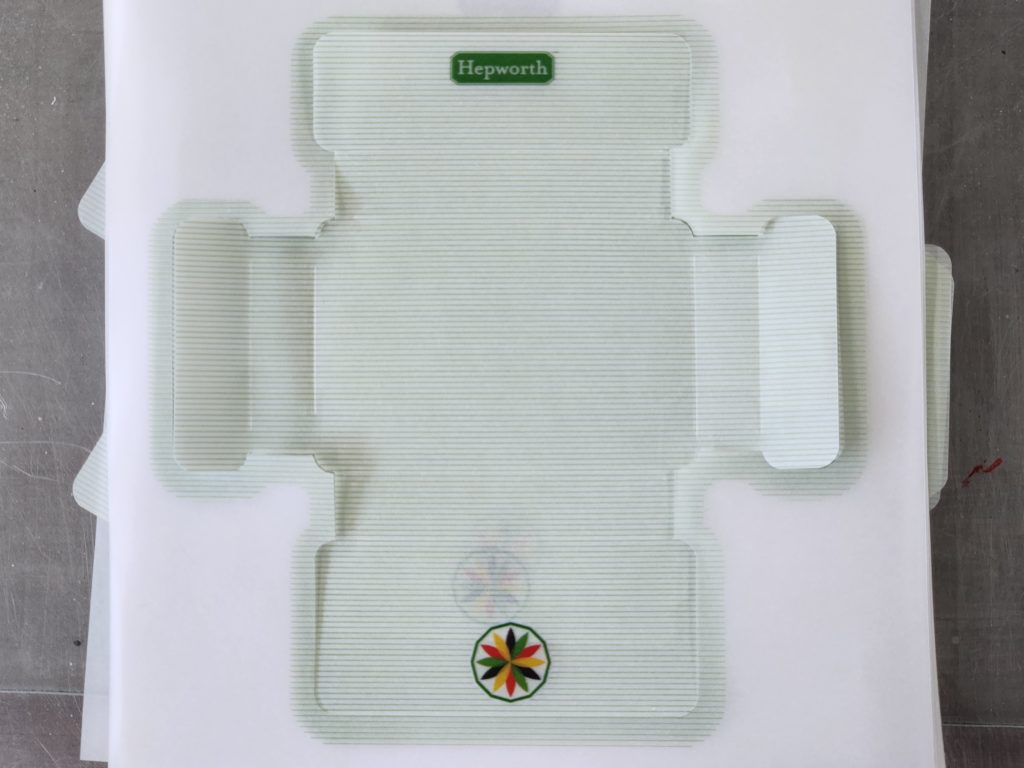 Die-cut box insert | Premium Artisanal Print Studio, Hudson Valley, New York Die-cut box insert